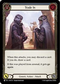 Trade In (Blue) - Heavy Hitters - Flesh and Blood TCG card