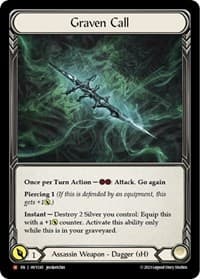Graven Call - Heavy Hitters - Flesh and Blood TCG card
