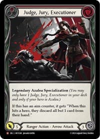 Judge, Jury, Executioner - Heavy Hitters - Flesh and Blood TCG card