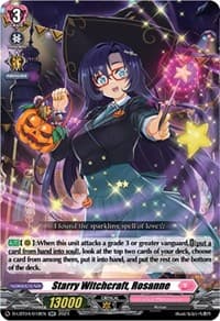 Starry Witchcraft, Rosanne - D-LBT04: Lyrical Monasterio ~Trick or Trick!~ - Cardfight Vanguard card