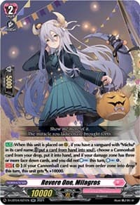 Revere One, Milagros - D-LBT04: Lyrical Monasterio ~Trick or Trick!~ - Cardfight Vanguard card