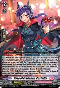 Rose of Exaltation, Custodia - D-LBT04: Lyrical Monasterio ~Trick or Trick!~ - Cardfight Vanguard card