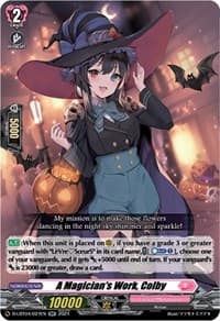 A Magician's Work, Colby - D-LBT04: Lyrical Monasterio ~Trick or Trick!~ - Cardfight Vanguard card