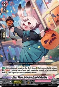 First Time into the Fray! Rabbilia - D-LBT04: Lyrical Monasterio ~Trick or Trick!~ - Cardfight Vanguard card