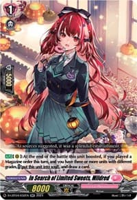 In Search of Limited Sweets, Mildred - D-LBT04: Lyrical Monasterio ~Trick or Trick!~ - Cardfight Vanguard card