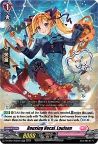 Rousing Vocal, Louison - D-LBT04: Lyrical Monasterio ~Trick or Trick!~ - Cardfight Vanguard card