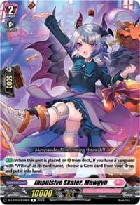 Impulsive Skater, Mewgyn - D-LBT04: Lyrical Monasterio ~Trick or Trick!~ - Cardfight Vanguard card