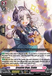 Creative Urge, Ceblu - D-LBT04: Lyrical Monasterio ~Trick or Trick!~ - Cardfight Vanguard card