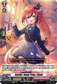 Rattlin' Good Time, Flami - D-LBT04: Lyrical Monasterio ~Trick or Trick!~ - Cardfight Vanguard card