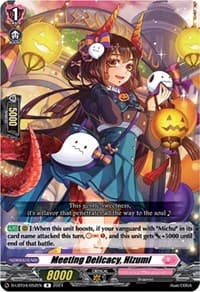 Meeting Delicacy, Hizumi - D-LBT04: Lyrical Monasterio ~Trick or Trick!~ - Cardfight Vanguard card
