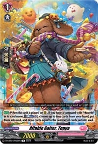 Affable Gaiter, Topya - D-LBT04: Lyrical Monasterio ~Trick or Trick!~ - Cardfight Vanguard card