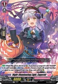 Night-illuminating Light, Caperatt - D-LBT04: Lyrical Monasterio ~Trick or Trick!~ - Cardfight Vanguard card