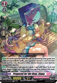 Prepared for the Heat, Siana - D-LBT04: Lyrical Monasterio ~Trick or Trick!~ - Cardfight Vanguard card