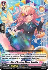 Diva of Greeting Gloom, Roselita - D-LBT04: Lyrical Monasterio ~Trick or Trick!~ - Cardfight Vanguard card