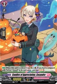 Candies of Appreciation, Casandra - D-LBT04: Lyrical Monasterio ~Trick or Trick!~ - Cardfight Vanguard card