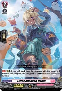 Elated Attention, Carlin - D-LBT04: Lyrical Monasterio ~Trick or Trick!~ - Cardfight Vanguard card