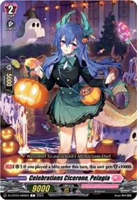 Celebrations Cicerone, Pelagia - D-LBT04: Lyrical Monasterio ~Trick or Trick!~ - Cardfight Vanguard card
