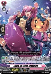 Liven-up Light, Clautilde - D-LBT04: Lyrical Monasterio ~Trick or Trick!~ - Cardfight Vanguard card