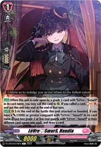 LeVreSoeurS, Haudia - D-LBT04: Lyrical Monasterio ~Trick or Trick!~ - Cardfight Vanguard card
