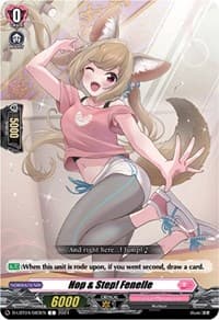 Hop & Step! Fenelle - D-LBT04: Lyrical Monasterio ~Trick or Trick!~ - Cardfight Vanguard card