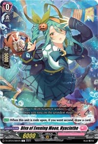 Diva of Evening Moon, Hyacinthe - D-LBT04: Lyrical Monasterio ~Trick or Trick!~ - Cardfight Vanguard card