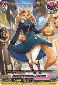 Beautiful Demeanor, Schrentia - D-LBT04: Lyrical Monasterio ~Trick or Trick!~ - Cardfight Vanguard card
