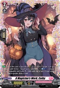 A Magician's Work, Colby (FR) - D-LBT04: Lyrical Monasterio ~Trick or Trick!~ - Cardfight Vanguard card