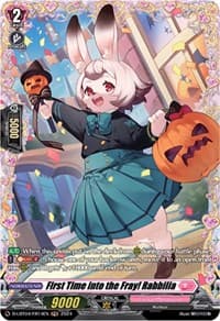 First Time into the Fray! Rabbilia (FR) - D-LBT04: Lyrical Monasterio ~Trick or Trick!~ - Cardfight Vanguard card