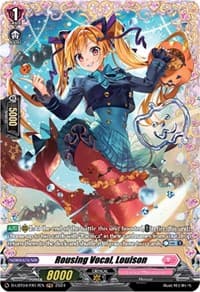 Rousing Vocal, Louison (FR) - D-LBT04: Lyrical Monasterio ~Trick or Trick!~ - Cardfight Vanguard card
