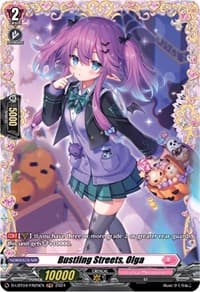 Bustling Streets, Olga (FR) - D-LBT04: Lyrical Monasterio ~Trick or Trick!~ - Cardfight Vanguard card