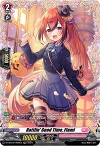 Rattlin' Good Time, Flami (FR) - D-LBT04: Lyrical Monasterio ~Trick or Trick!~ - Cardfight Vanguard card