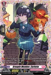 Groupie Member, Carlotta (FR) - D-LBT04: Lyrical Monasterio ~Trick or Trick!~ - Cardfight Vanguard card