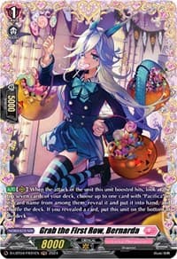Grab the First Row, Bernarda (FR) - D-LBT04: Lyrical Monasterio ~Trick or Trick!~ - Cardfight Vanguard card