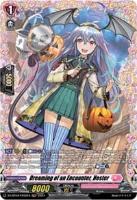 Dreaming of an Encounter, Hester (FR) - D-LBT04: Lyrical Monasterio ~Trick or Trick!~ - Cardfight Vanguard card