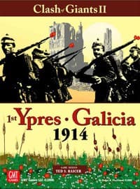 Clash of Giants II: Campaigns of Galicia and First Ypres, 1914 Board Game - GMT Games - Boardgames card