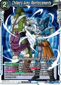 Chilled's Army Reinforcements (2023 Championship Finals Celebration Pack) - Tournament Promotion Cards - Dragon Ball Super: Masters card