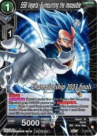 SSB Vegeta, Surmounting the Impossible (2023 Championship Finals Celebration Pack) - Tournament Promotion Cards - Dragon Ball Super: Masters card