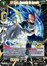 SSB Vegeta, Surmounting the Impossible (2023 Championship Finals Celebration Pack Deluxe Set) - Tournament Promotion Cards - Dragon Ball Super: Masters card