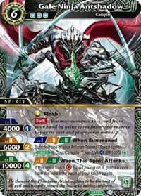 Gale Ninja Antshadow - Savior of Chaos - Battle Spirits Saga card