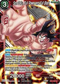 Son Goku, Full Power and Full Blast (2023 Championship Finals Zenkai Premium Pack) - Tournament Promotion Cards - Dragon Ball Super: Masters card