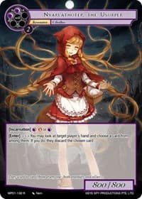 Nyarlathotep, the Usurper - Masterpiece "Pilgrim-Memories" - Force of Will card