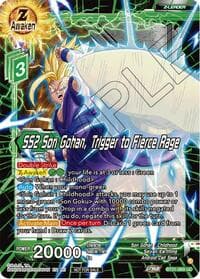 SS2 Son Gohan, Trigger to Fierce Rage (2023 Championship Finals Zenkai Premium Pack) - Tournament Promotion Cards - Dragon Ball Super: Masters card