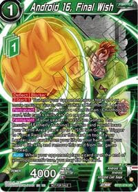 Android 16, Final Wish (2023 Championship Finals Zenkai Premium Pack) - Tournament Promotion Cards - Dragon Ball Super: Masters card
