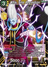 Whis, Time Regression (2023 Championship Finals Zenkai Premium Pack) - Tournament Promotion Cards - Dragon Ball Super: Masters card