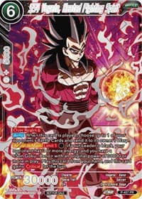 SS4 Vegeta, Heated Fighting Spirit (Championship 2023 Reward Alternate Art Card Set) (Holo) - Tournament Promotion Cards - Dragon Ball Super: Masters card