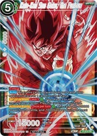 Kaio-Ken Son Goku, the Furious (Championship 2023 Reward Alternate Art Card Set) (Holo) - Tournament Promotion Cards - Dragon Ball Super: Masters card