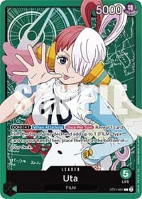 Uta (001) - ST-11: Starter Deck 11 Uta - One Piece Card Game card