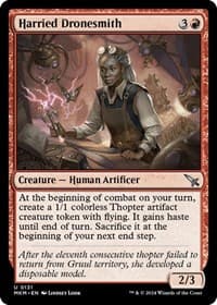 Harried Dronesmith - Murders at Karlov Manor - Magic: The Gathering card