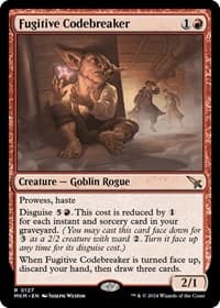 Fugitive Codebreaker - Murders at Karlov Manor - Magic: The Gathering card