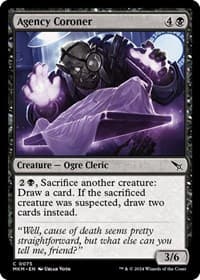 Agency Coroner - Murders at Karlov Manor - Magic: The Gathering card